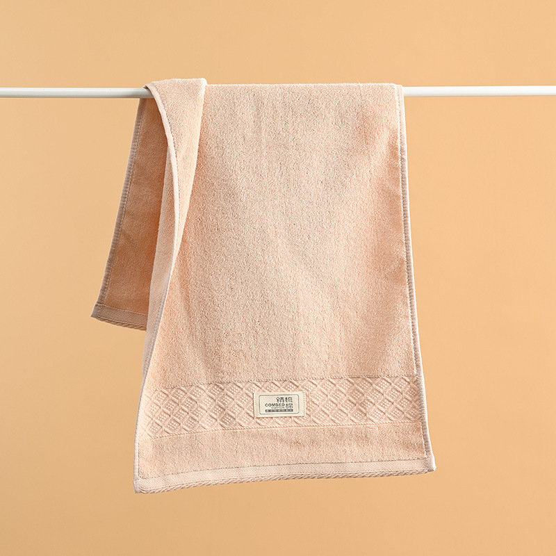 Dječji ručnici za lice, 100% pamuk, 40s pređa, jacquard tkanina, izvezen logotip, 80-100 g