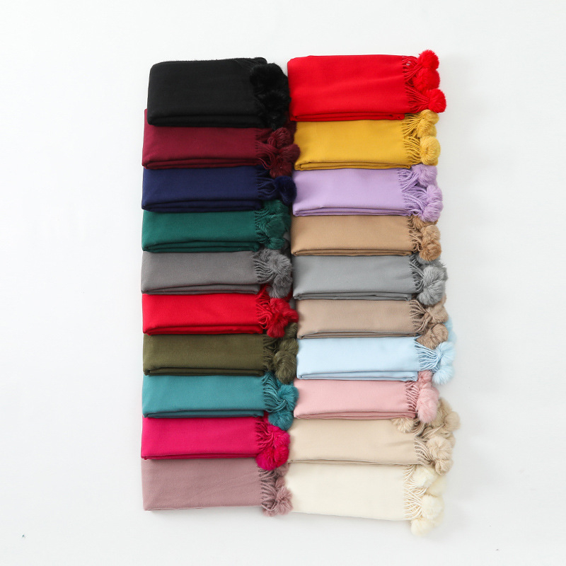 Šal od imitacije kašmira – elegantan, minimalističan (twill tkanina • topao • zima)