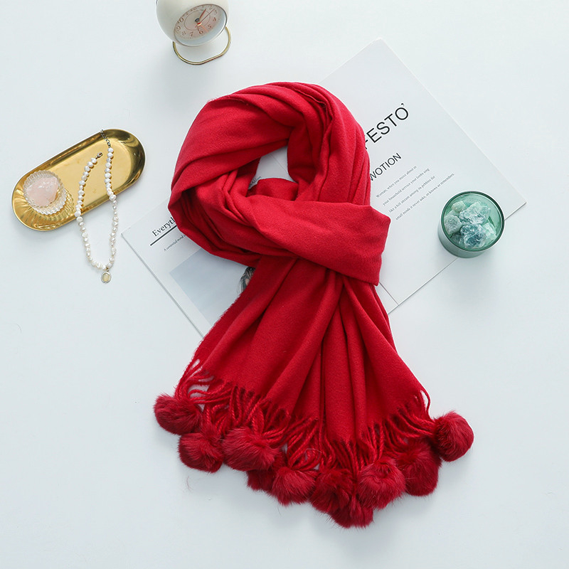 Šal od imitacije kašmira – elegantan, minimalističan (twill tkanina • topao • zima)