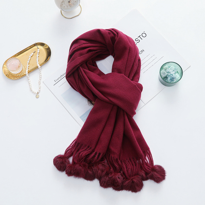 Šal od imitacije kašmira – elegantan, minimalističan (twill tkanina • topao • zima)