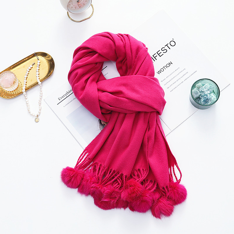 Šal od imitacije kašmira – elegantan, minimalističan (twill tkanina • topao • zima)