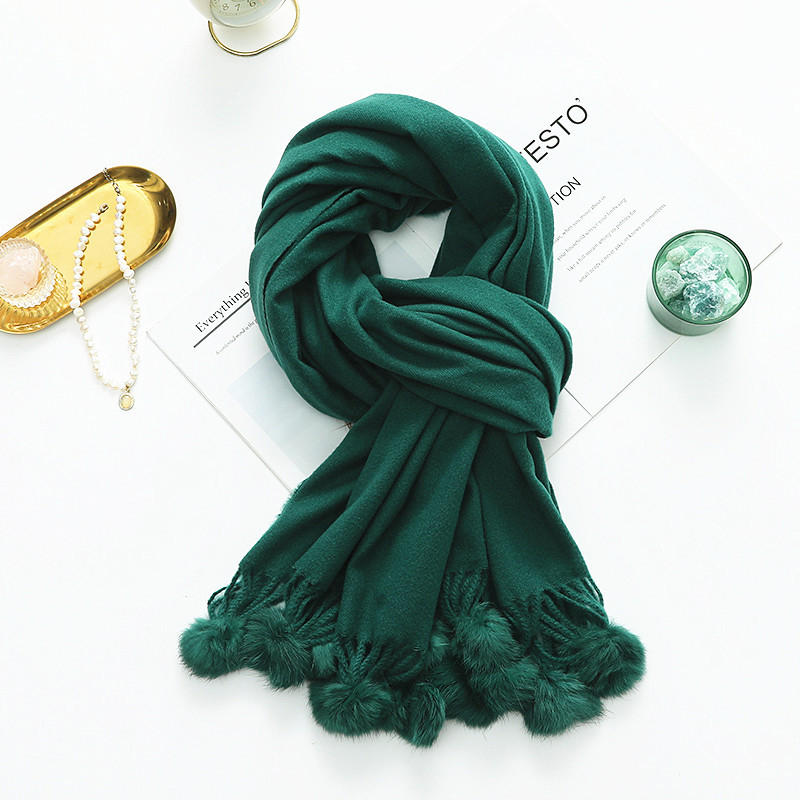 Šal od imitacije kašmira – elegantan, minimalističan (twill tkanina • topao • zima)