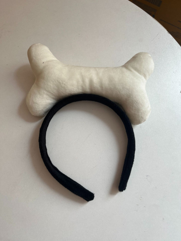 Ukosnica za kosu s plišanim motivima hrane - hot dog, kruh, kupus, voće i povrće za djecu (proljeće 2023)