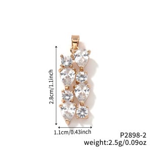 Geometrinis vėrinys iš vario ir cirkono, elektrogalvanizavimas – pavasaris 2025