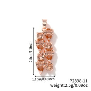 Geometrinis vėrinys iš vario ir cirkono, elektrogalvanizavimas – pavasaris 2025