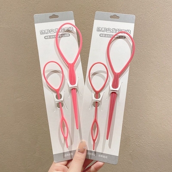 FS047 Djeci namijenjen alat za pletenje kose — plastični dodatak za kosu