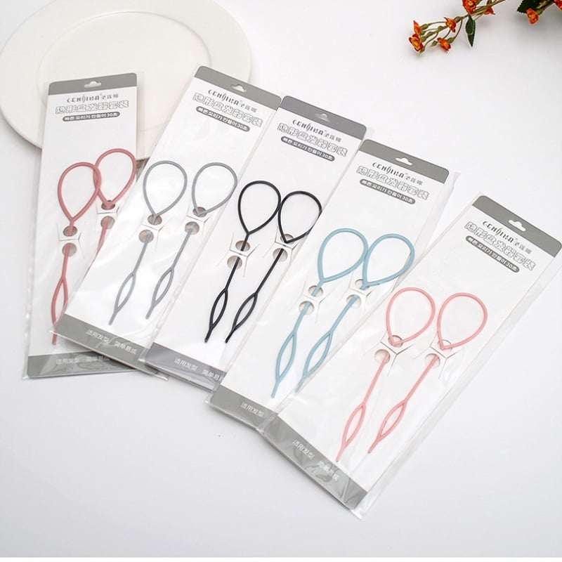 FS047 Djeci namijenjen alat za pletenje kose — plastični dodatak za kosu