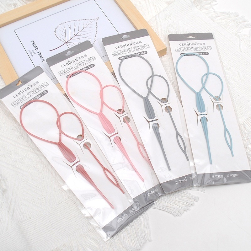 FS047 Djeci namijenjen alat za pletenje kose — plastični dodatak za kosu