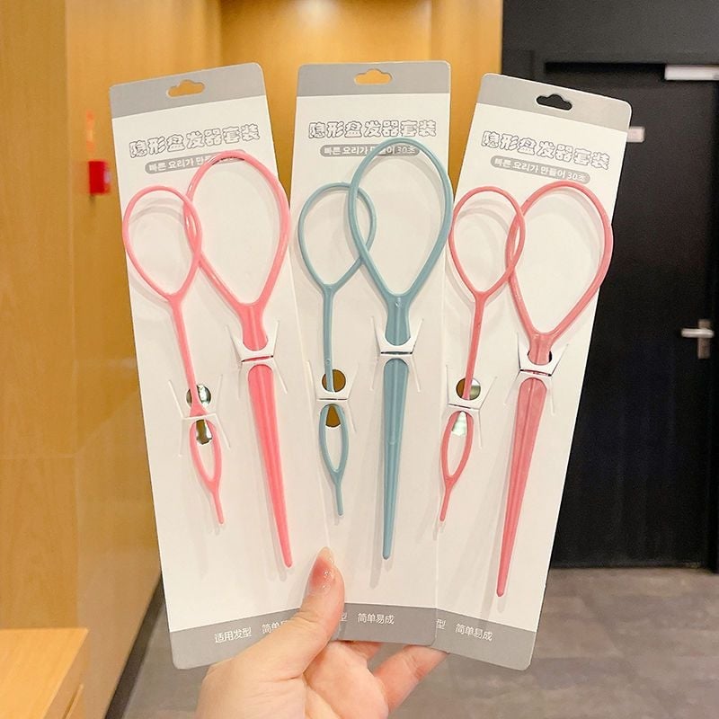 FS047 Djeci namijenjen alat za pletenje kose — plastični dodatak za kosu