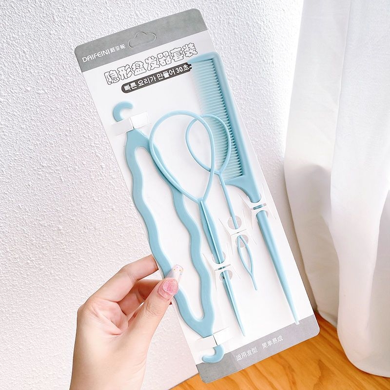 FS047 Djeci namijenjen alat za pletenje kose — plastični dodatak za kosu