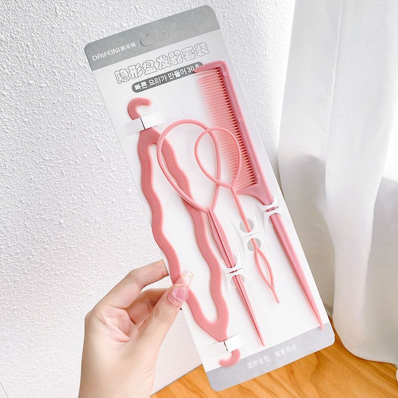 FS047 Djeci namijenjen alat za pletenje kose — plastični dodatak za kosu