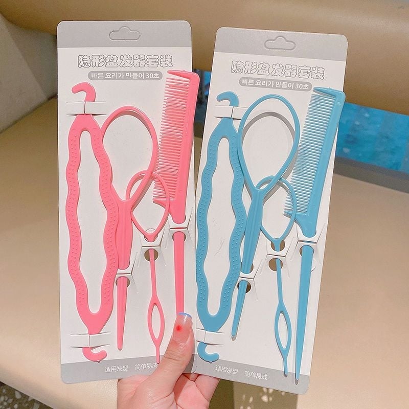 FS047 Djeci namijenjen alat za pletenje kose — plastični dodatak za kosu