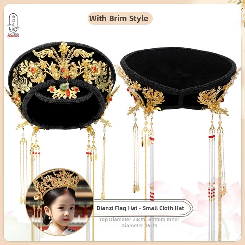 Детски аксесоар за коса | марка Wanyuefang | ръчна изработка | стил: деца, античен/ретро | материал: сплав | вид: ленти за глава и ластици