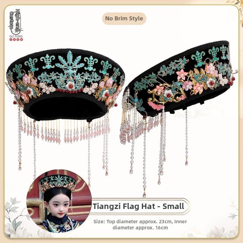 Детски аксесоар за коса | марка Wanyuefang | ръчна изработка | стил: деца, античен/ретро | материал: сплав | вид: ленти за глава и ластици