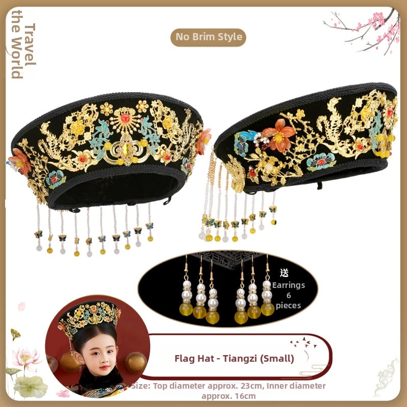 Детски аксесоар за коса | марка Wanyuefang | ръчна изработка | стил: деца, античен/ретро | материал: сплав | вид: ленти за глава и ластици