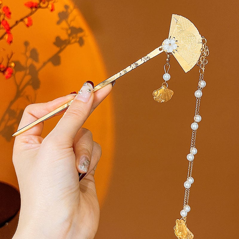 Matu spraudnis galvas rotai ar pūciņu, retro ģeometriska sakausējuma, 2025. gada pavasaris