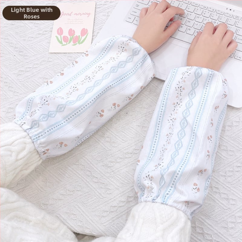 Rankų rankovės Yu chen, gryna medvilnė, išlaiko šilumą, pavasaris, kitas raštas