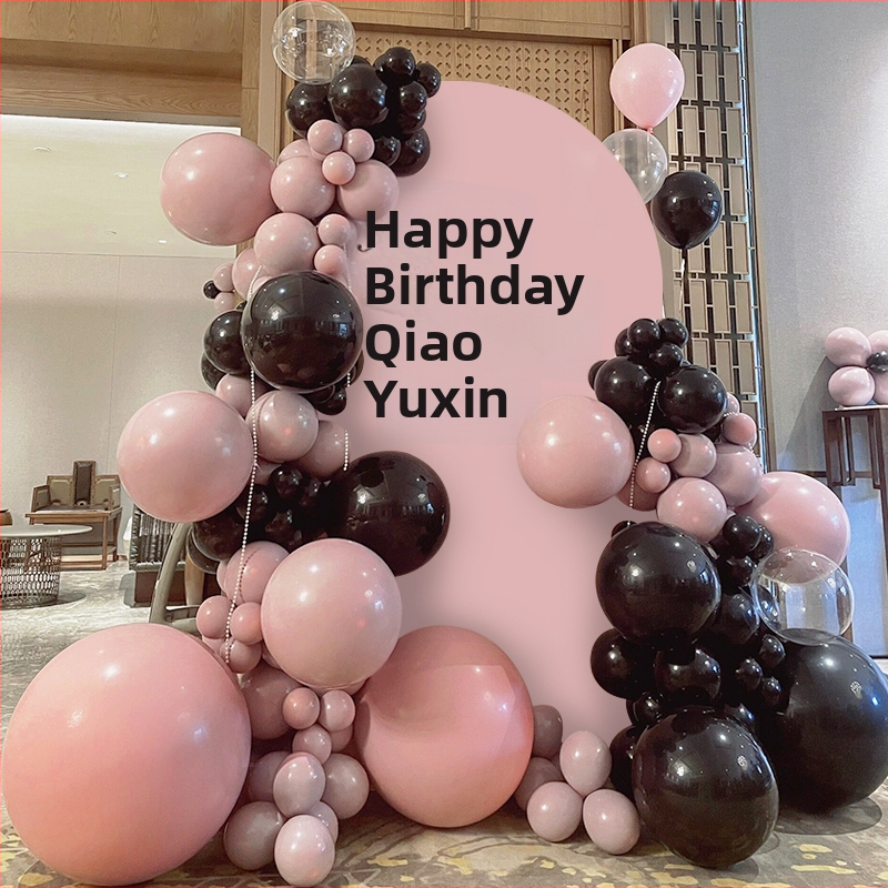 Pritaikytas KT plokštės fono rinkinys 18-ojo gimtadienio šventei su balionais