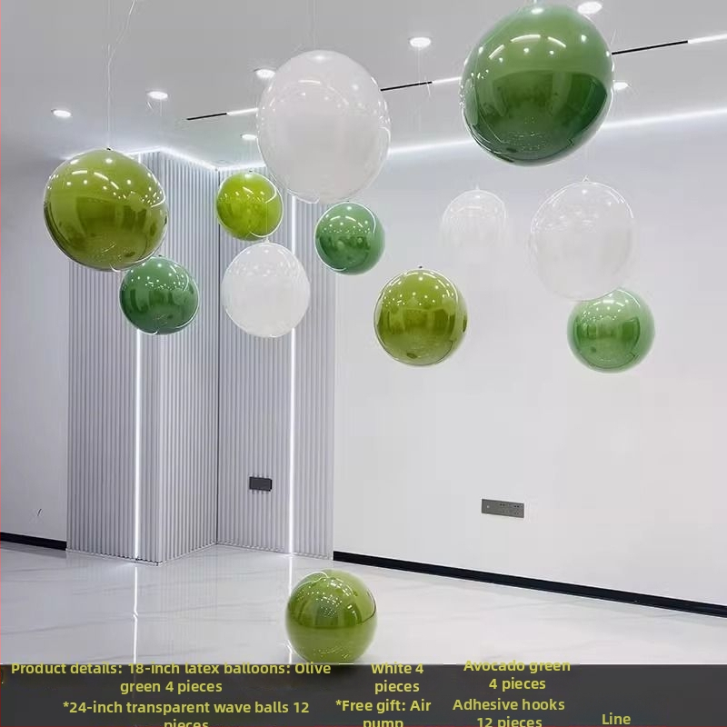 Balionas, Apskritos formos popierinis balionas, Falling Earth, Nacionalinės dienos kabama dekoracija, Dviejų sluoksnių 2-in-1