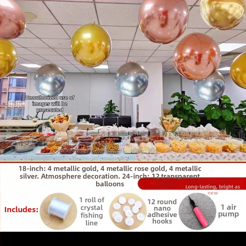 Balionas, Apskritos formos popierinis balionas, Falling Earth, Nacionalinės dienos kabama dekoracija, Dviejų sluoksnių 2-in-1