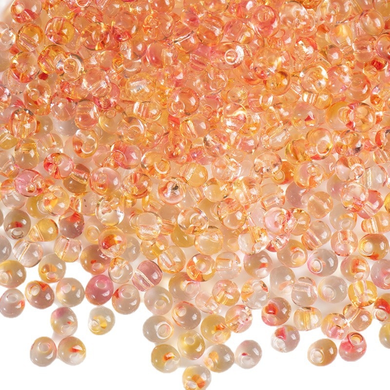 Mărgele din sticlă - design original, componente DIY pentru bijuterii, vară 2024