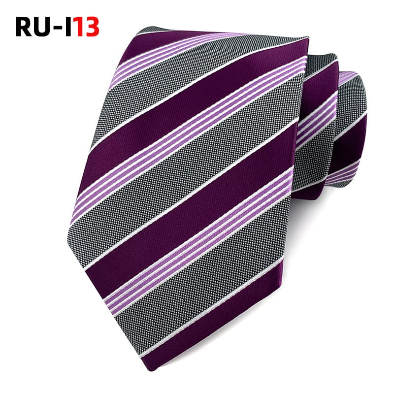 Vyriška kaklaraištis dryžiais | poliesterio pluoštai, įprastas plotis, žakardo apdaila, Arrow stilius, unisex, kasdienis stilius