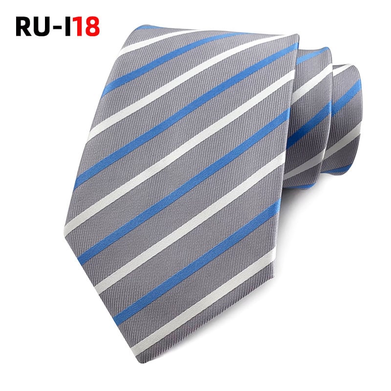 Vyriška kaklaraištis dryžiais | poliesterio pluoštai, įprastas plotis, žakardo apdaila, Arrow stilius, unisex, kasdienis stilius