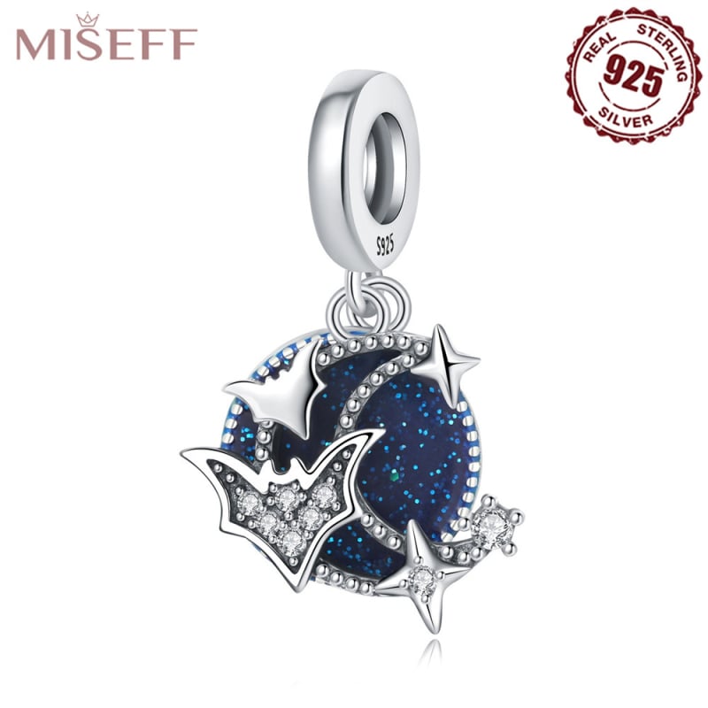 925 sidabro Raganiškos kepurės pakabukas – originalus dizainas, klijinė apdaila, forma: kita