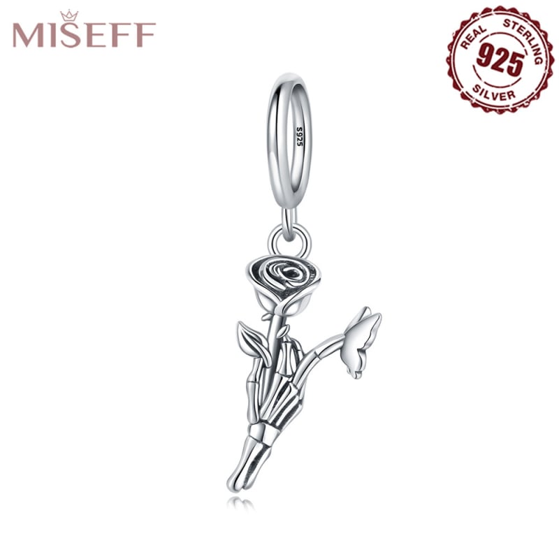 925 sidabro Raganiškos kepurės pakabukas – originalus dizainas, klijinė apdaila, forma: kita