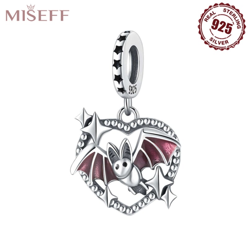 925 sidabro Raganiškos kepurės pakabukas – originalus dizainas, klijinė apdaila, forma: kita