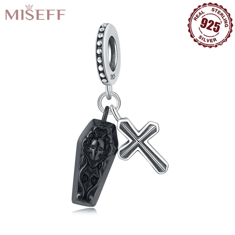 925 sidabro Raganiškos kepurės pakabukas – originalus dizainas, klijinė apdaila, forma: kita