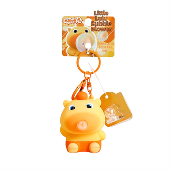 Capybara Lulu võtmehoidja – Squishy Bubble, karikatuurne stiil, sulam + PVC, litsentsitud IP