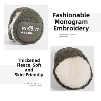 Meestele mõeldud kõrvakaitsed - fleece voodriga, paks, tuuletõkke, soojad talveks, tagant kandmise disain