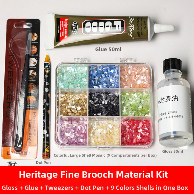 DIY komad nakita: leptir broš i ukosnica za kosu sa fragmentima školjaka; materijal: školjka; obrada: bojanje; stil: priroda; sveže i slatko; proljeće 2023; brend Beautiful nails