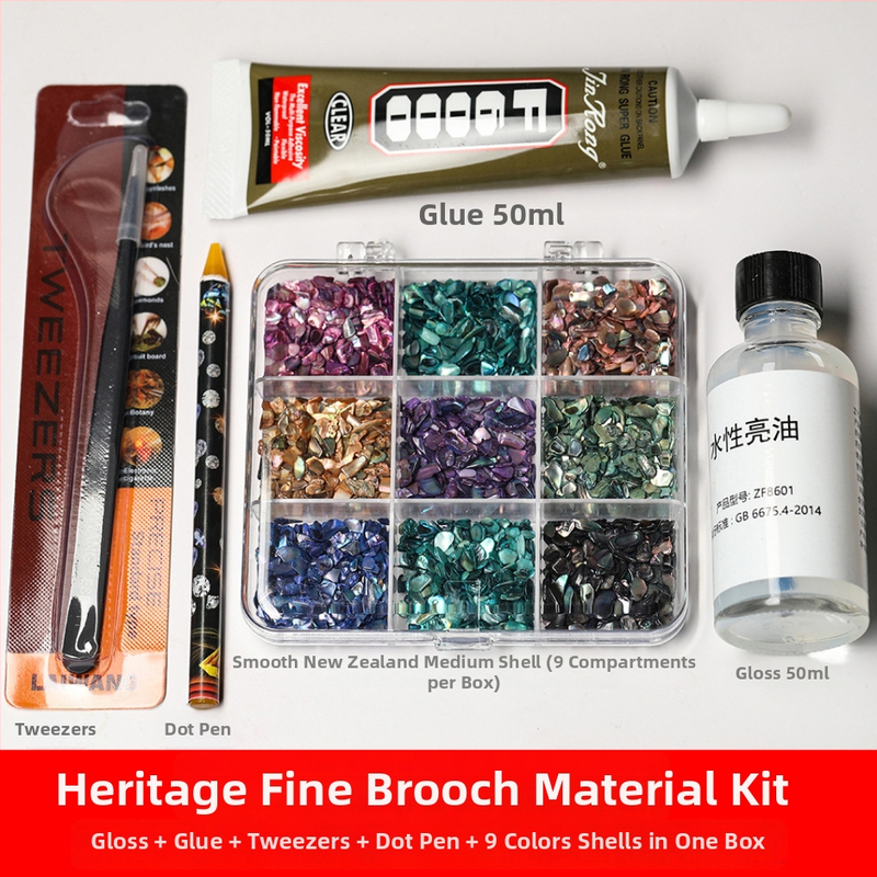 DIY komad nakita: leptir broš i ukosnica za kosu sa fragmentima školjaka; materijal: školjka; obrada: bojanje; stil: priroda; sveže i slatko; proljeće 2023; brend Beautiful nails