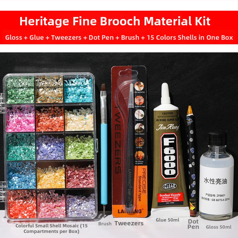 DIY komad nakita: leptir broš i ukosnica za kosu sa fragmentima školjaka; materijal: školjka; obrada: bojanje; stil: priroda; sveže i slatko; proljeće 2023; brend Beautiful nails