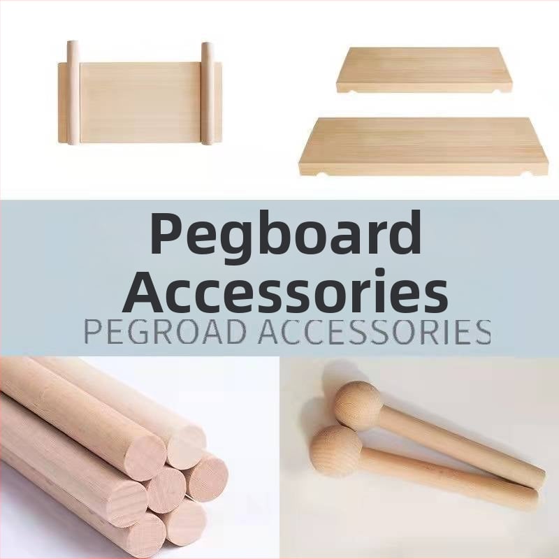 Mediniai priedai perforuotai plokštei su skandinaviško stiliaus kabliu, apkrova, beech wood, Baimao prekės ženklas, kilmė Linyi, 2020 m. pavasaris