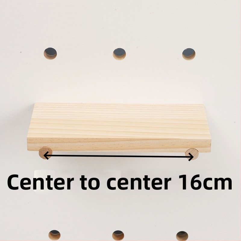Mediniai priedai perforuotai plokštei su skandinaviško stiliaus kabliu, apkrova, beech wood, Baimao prekės ženklas, kilmė Linyi, 2020 m. pavasaris