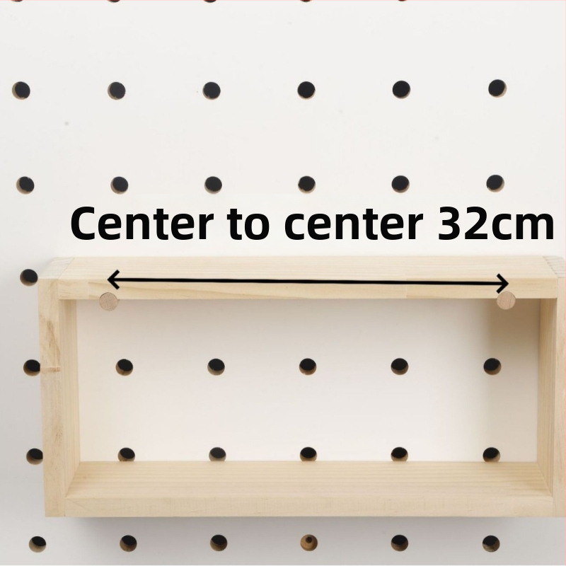 Mediniai priedai perforuotai plokštei su skandinaviško stiliaus kabliu, apkrova, beech wood, Baimao prekės ženklas, kilmė Linyi, 2020 m. pavasaris