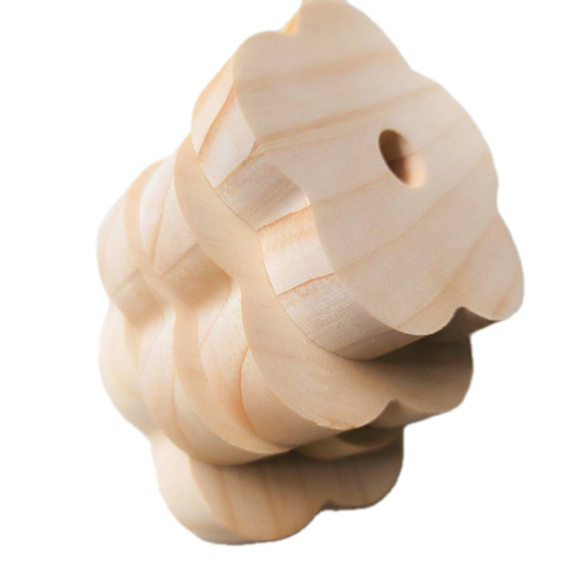 Mediniai priedai perforuotai plokštei su skandinaviško stiliaus kabliu, apkrova, beech wood, Baimao prekės ženklas, kilmė Linyi, 2020 m. pavasaris