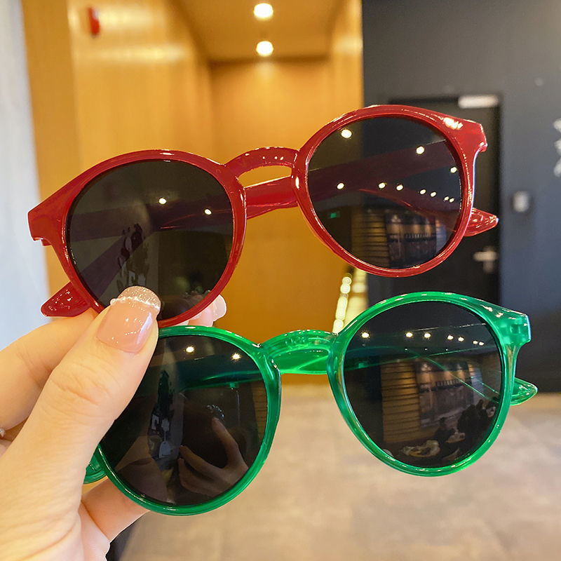 Bērnu saulesbrilles, ovāls rāmis, stikla lēcas, rāmis no metāla un TR+metāla, nepolarizētas, UV aizsardzība