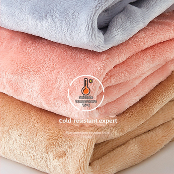 Vaikų flisinės kelnes su koralo velūru audiniu, 100% poliesteris, vidurinis juosmuo, kelnių ilgis, švelnus apdailos