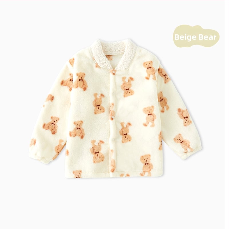 Vaikų flisinės kelnes su koralo velūru audiniu, 100% poliesteris, vidurinis juosmuo, kelnių ilgis, švelnus apdailos