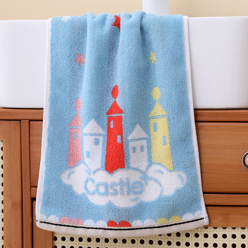 Dječji ručnik za lice - Bright Chi, 100% pamuk, Jacquard 32s, 50–80 g