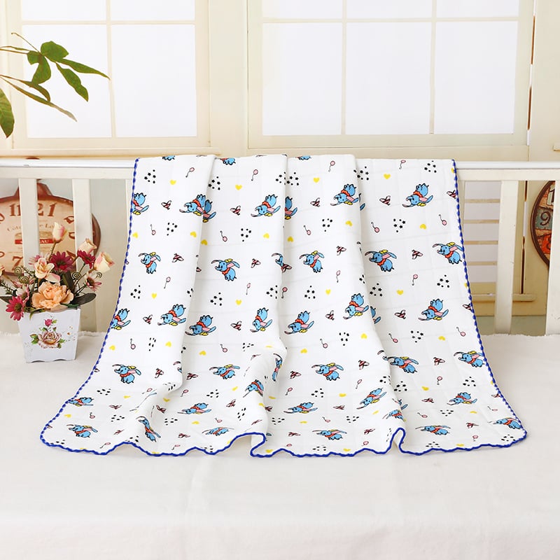 Naujagimio rankšluostis-wrapp iš 100% medvilnės, šiltas ir kvilintas, raštai: gyvūnai, languoti, animaciniai