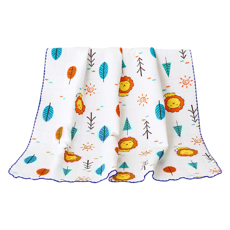 Naujagimio rankšluostis-wrapp iš 100% medvilnės, šiltas ir kvilintas, raštai: gyvūnai, languoti, animaciniai