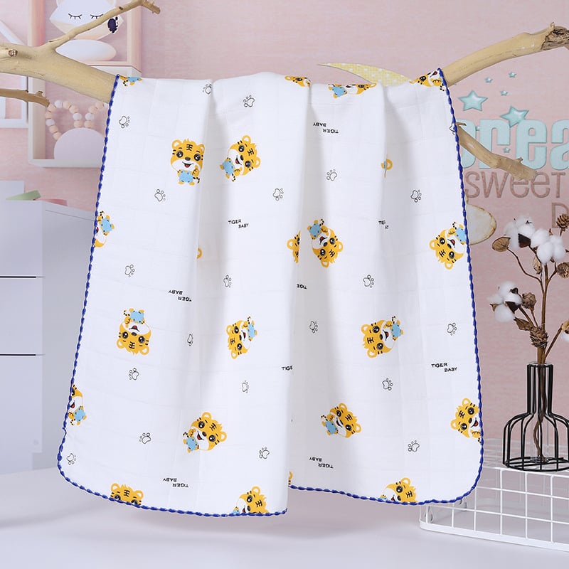 Naujagimio rankšluostis-wrapp iš 100% medvilnės, šiltas ir kvilintas, raštai: gyvūnai, languoti, animaciniai