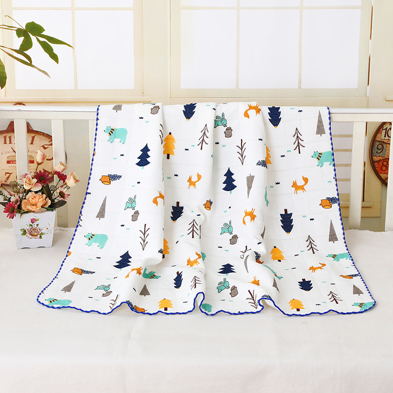 Naujagimio rankšluostis-wrapp iš 100% medvilnės, šiltas ir kvilintas, raštai: gyvūnai, languoti, animaciniai