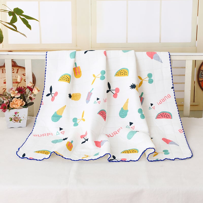 Naujagimio rankšluostis-wrapp iš 100% medvilnės, šiltas ir kvilintas, raštai: gyvūnai, languoti, animaciniai