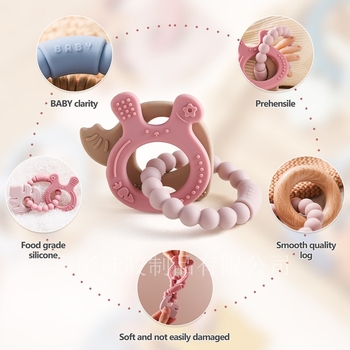 Vaikų silikoninė apyrankė, rankų darbo, 64 g, 2025 m. pavasaris